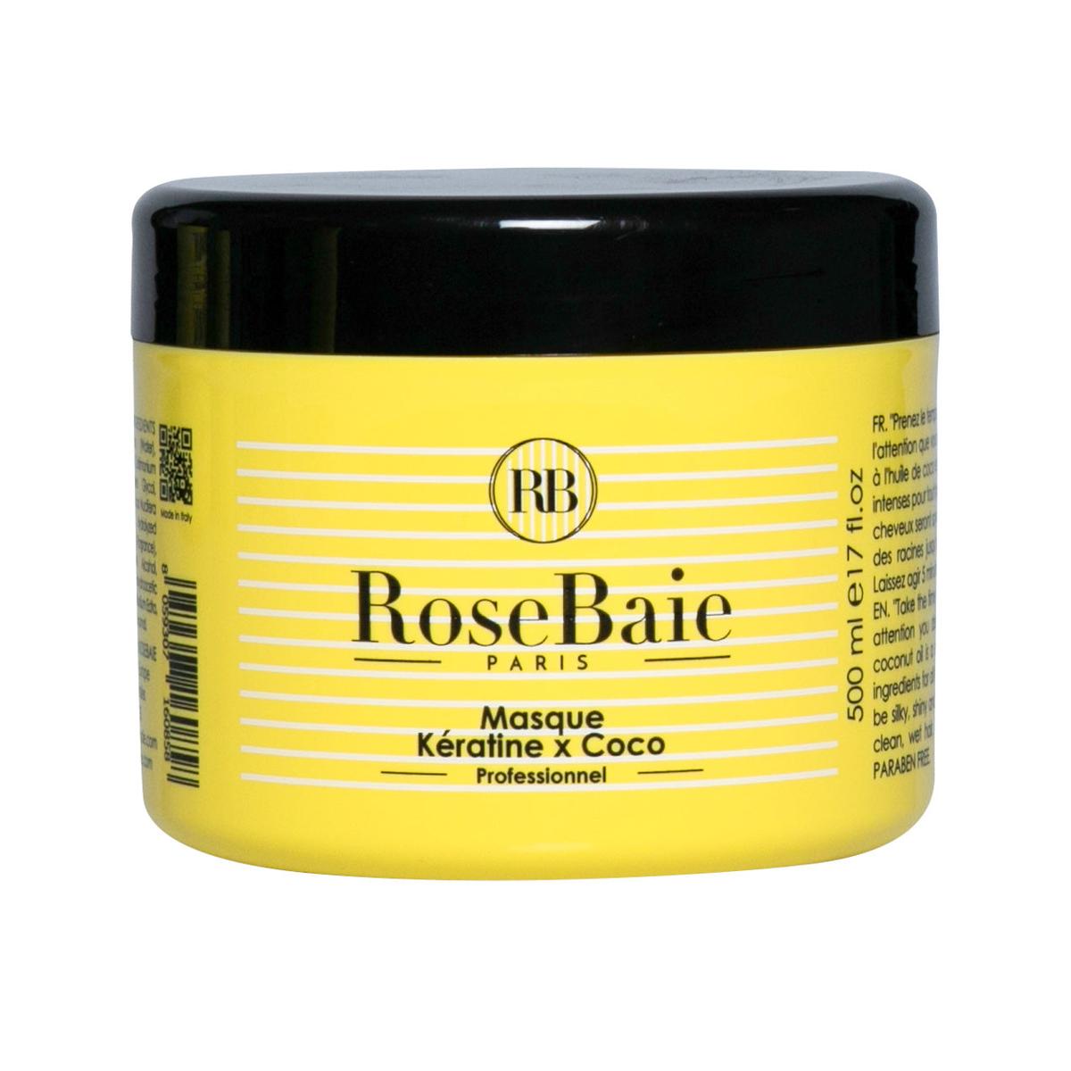 Rose Baie Masque À La Kératine Et À L'huile De Coco