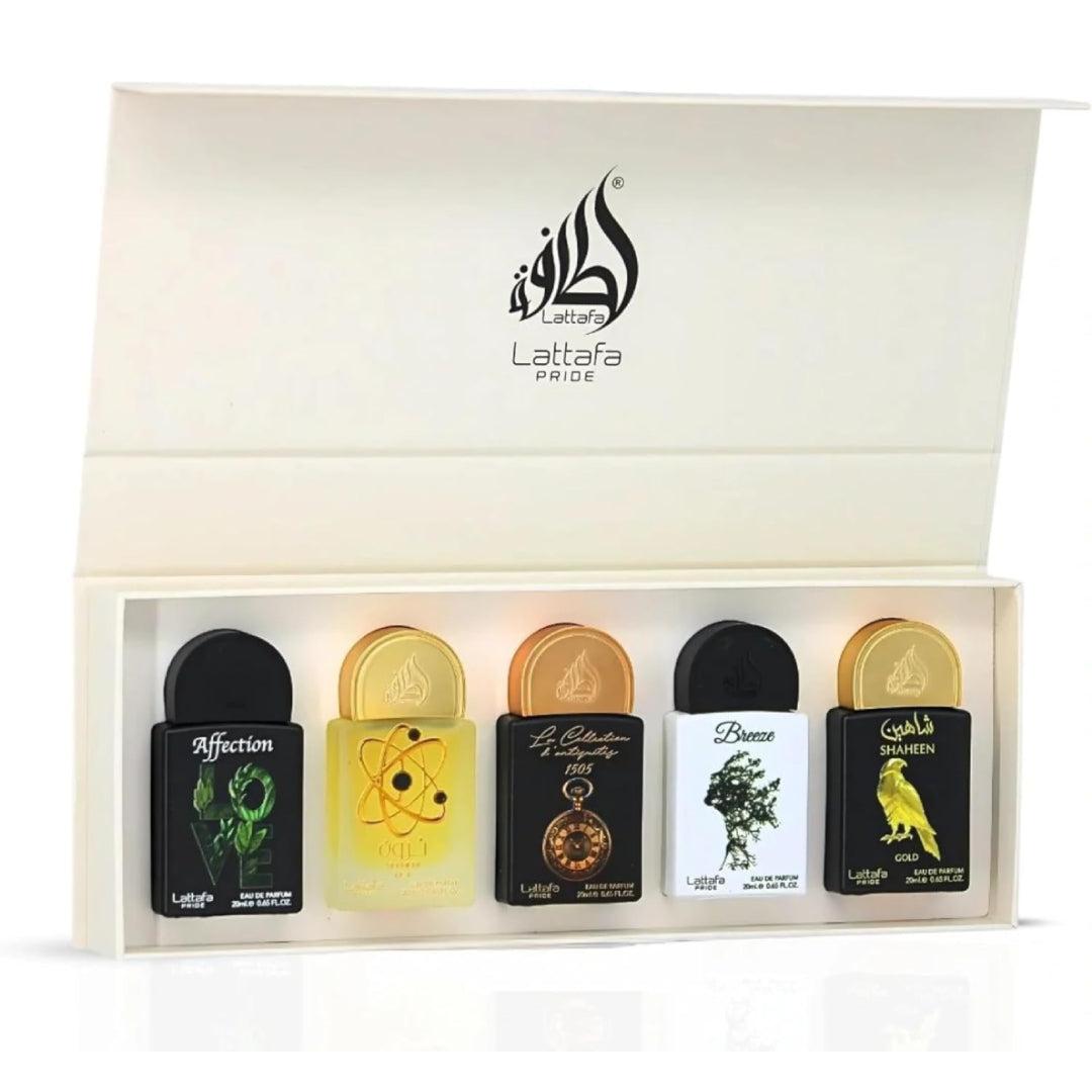 Lattafa Coffret Mini Collection Pride de Parfums (Eau de parfum/5 x 20 ml) n° 1