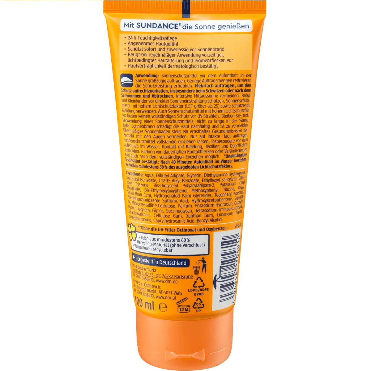 Balea dm Sun dance Crème solaire FPS 50, 100 ml