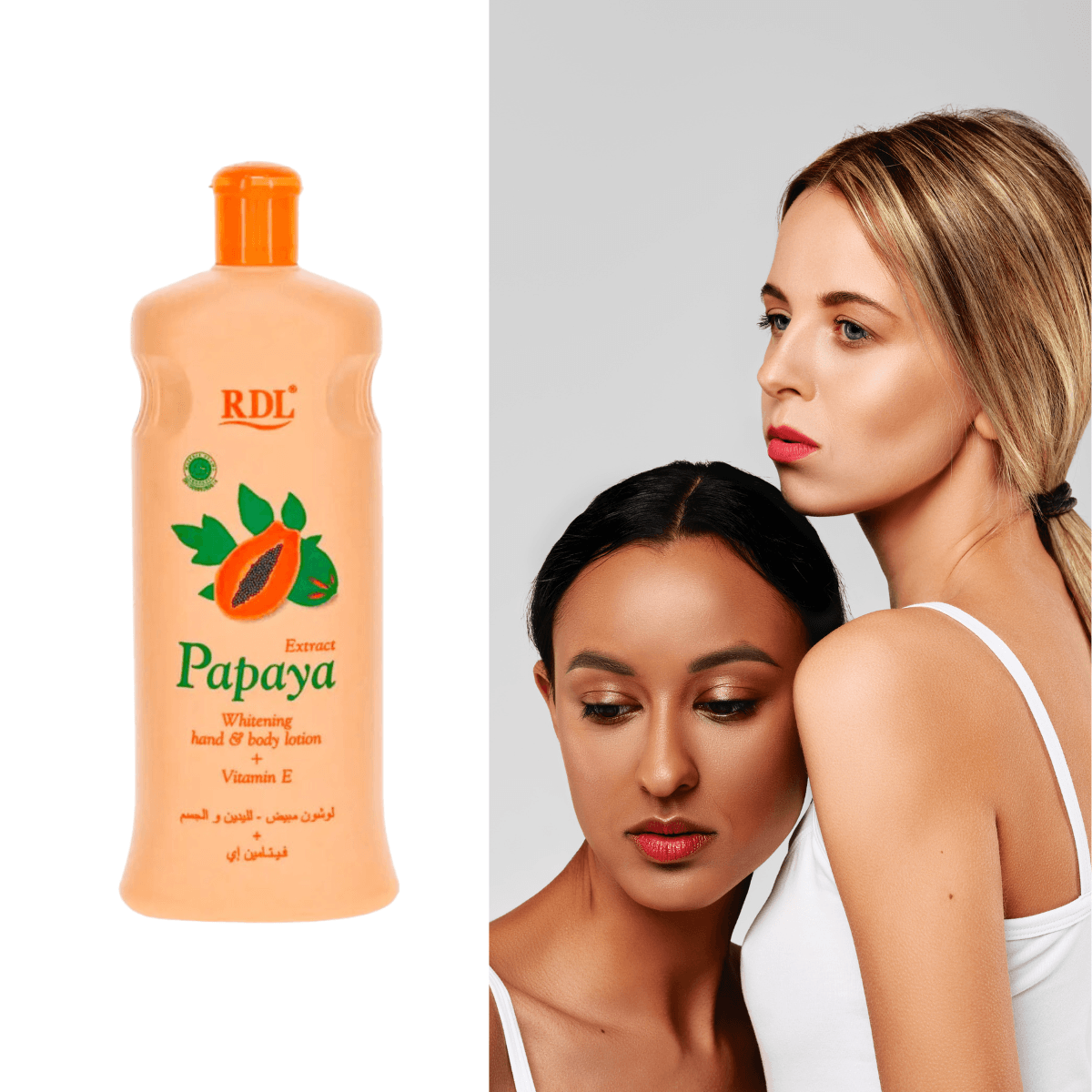 RDL Papaya Extract Whitening Hand Body Lotion _ 400ml