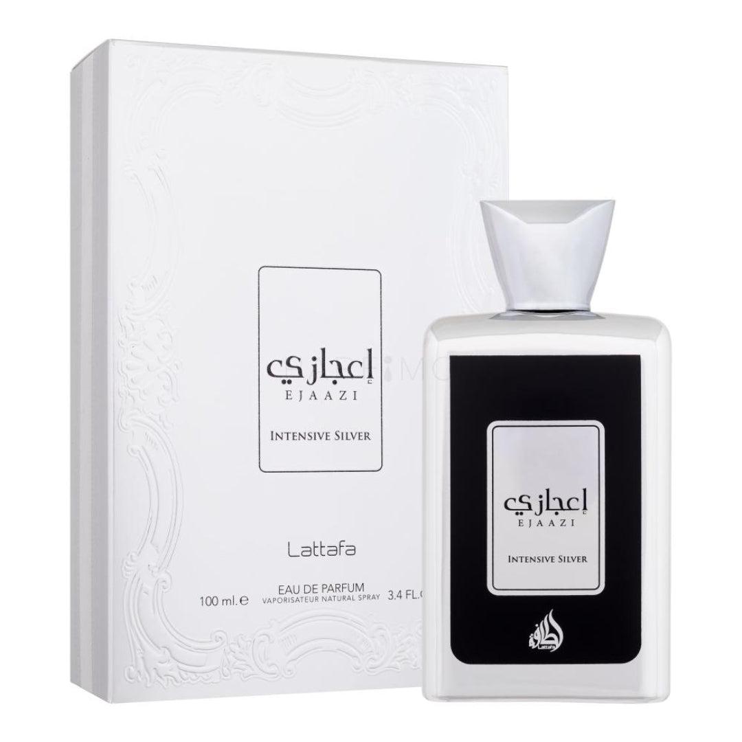 Lattafa Ejaazi Lntensiva Silver Eau de Parfum Unisexe 100ml