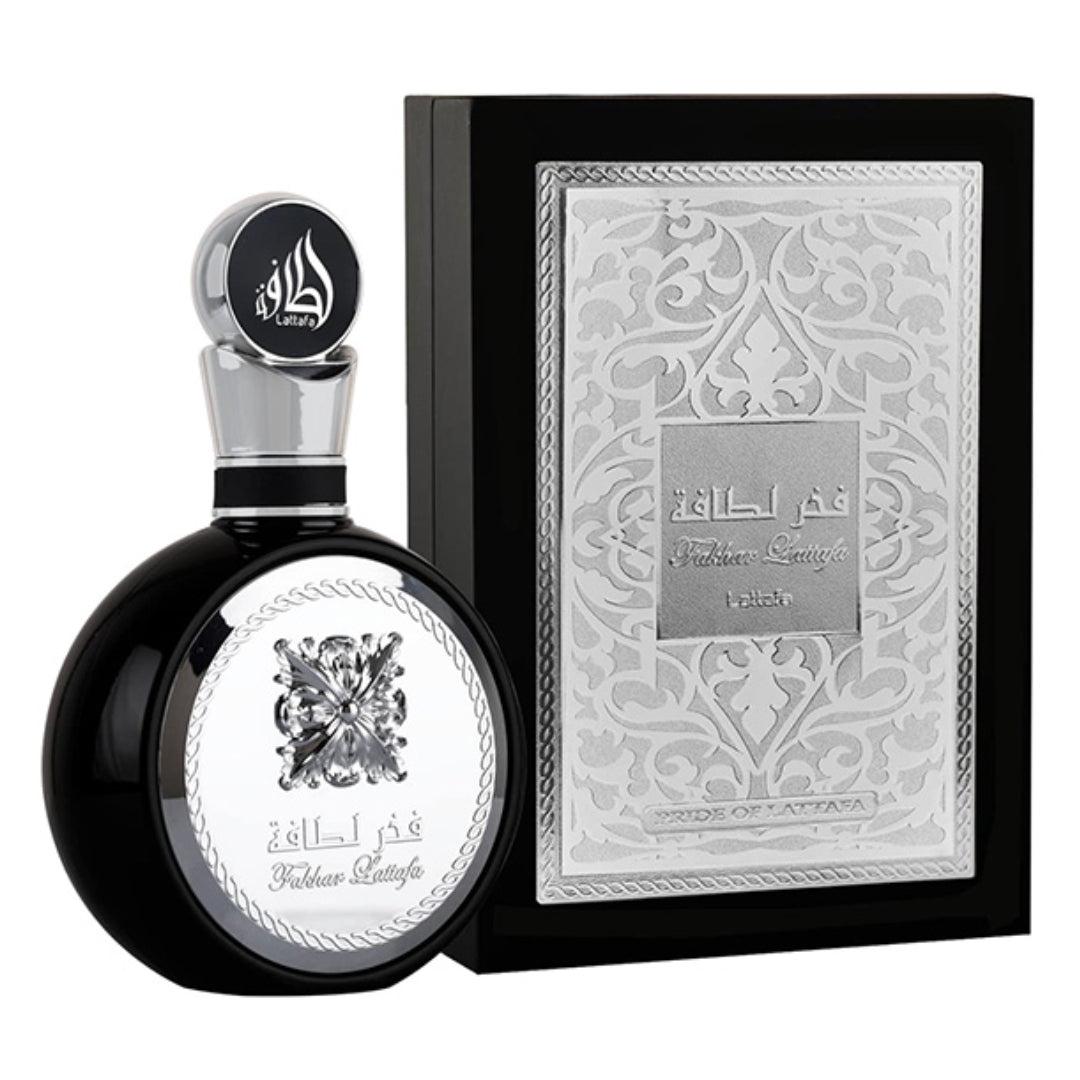 Lattafa Fakhar Silver Men Eau de Parfum Pour Homme 100ml