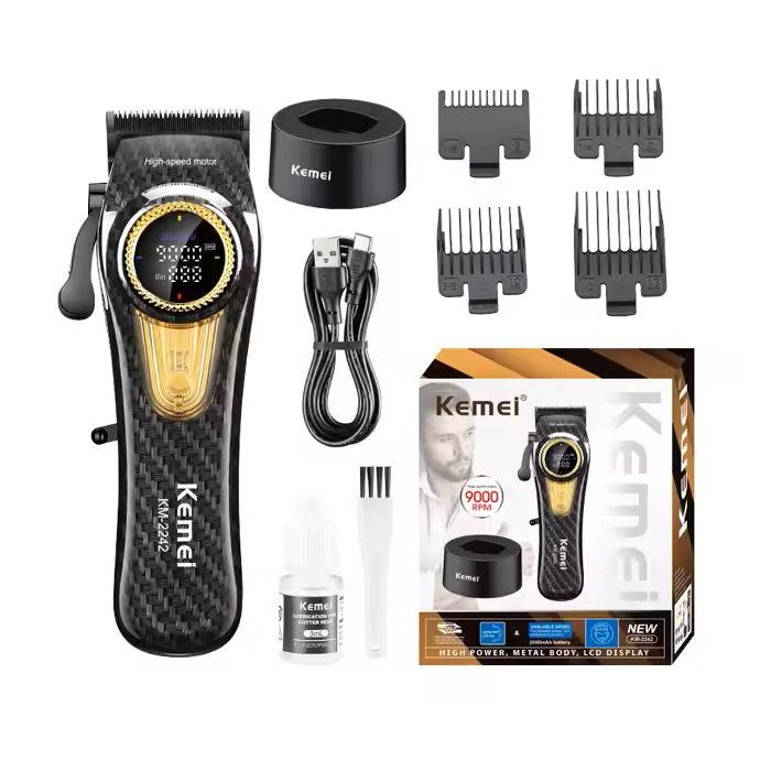 Kemei Tondeuses à cheveux km-2242 rechargeables sans fil tondeuse à cheveux