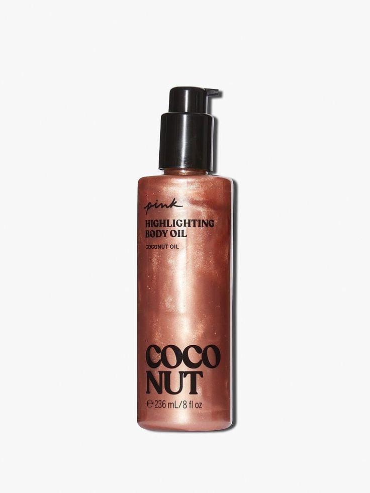 Pink Highlighting Body Oil