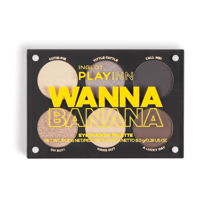 Inglot Playinn Wanna Banana Eyeshadow Palette
