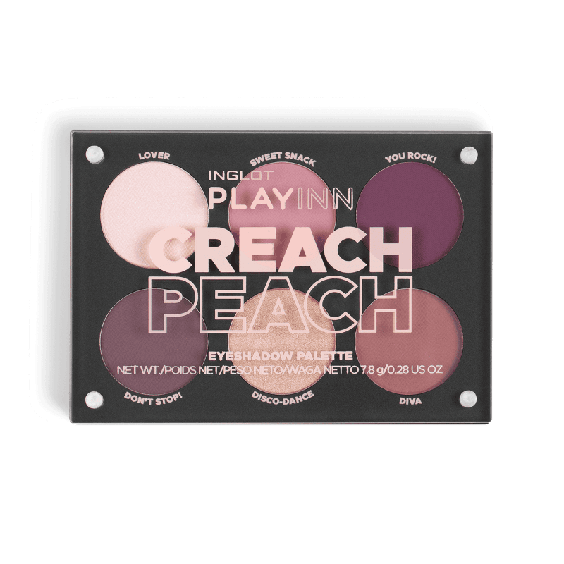 Inglot Playinn Creach Peach Eyeshadow Palette
