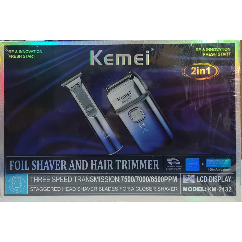 Kemei KM-2132 Ensemble professionnel de tondeuse à cheveux