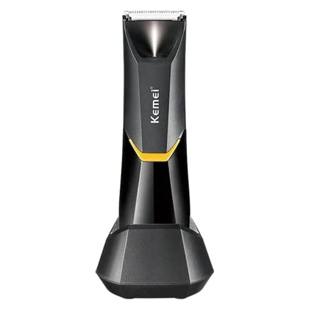 Kemei KM-3208 Tondeuse corps étanche, USB rechargeable, batterie 600mAh