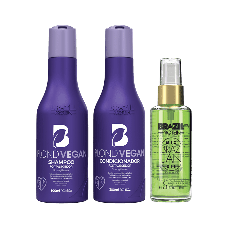 Blond Vegan Kit Duo 300ml & Serum 60ml