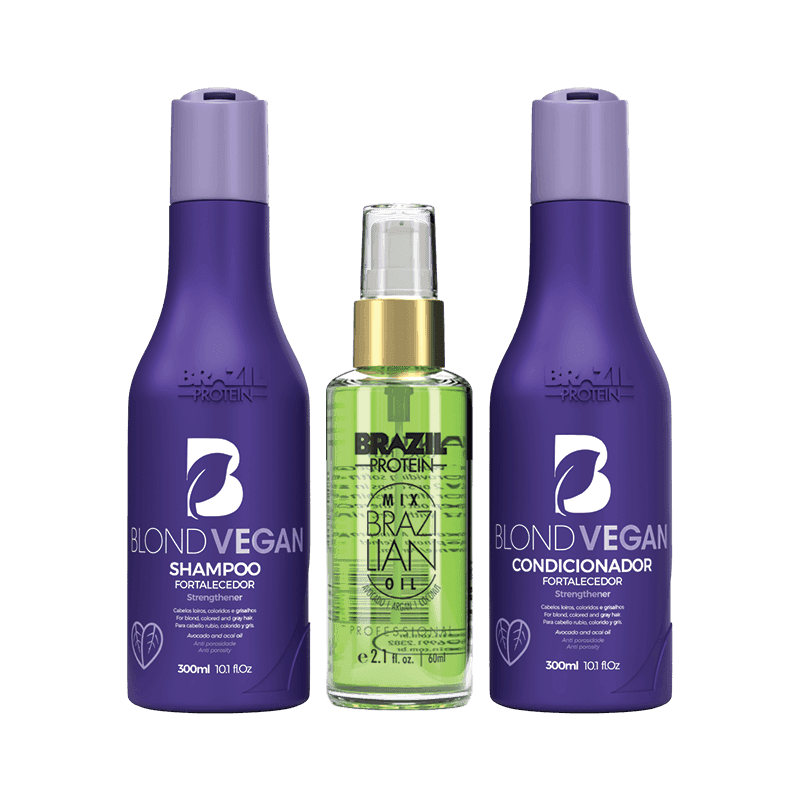 Blond Vegan Kit Duo 300ml & Serum 60ml