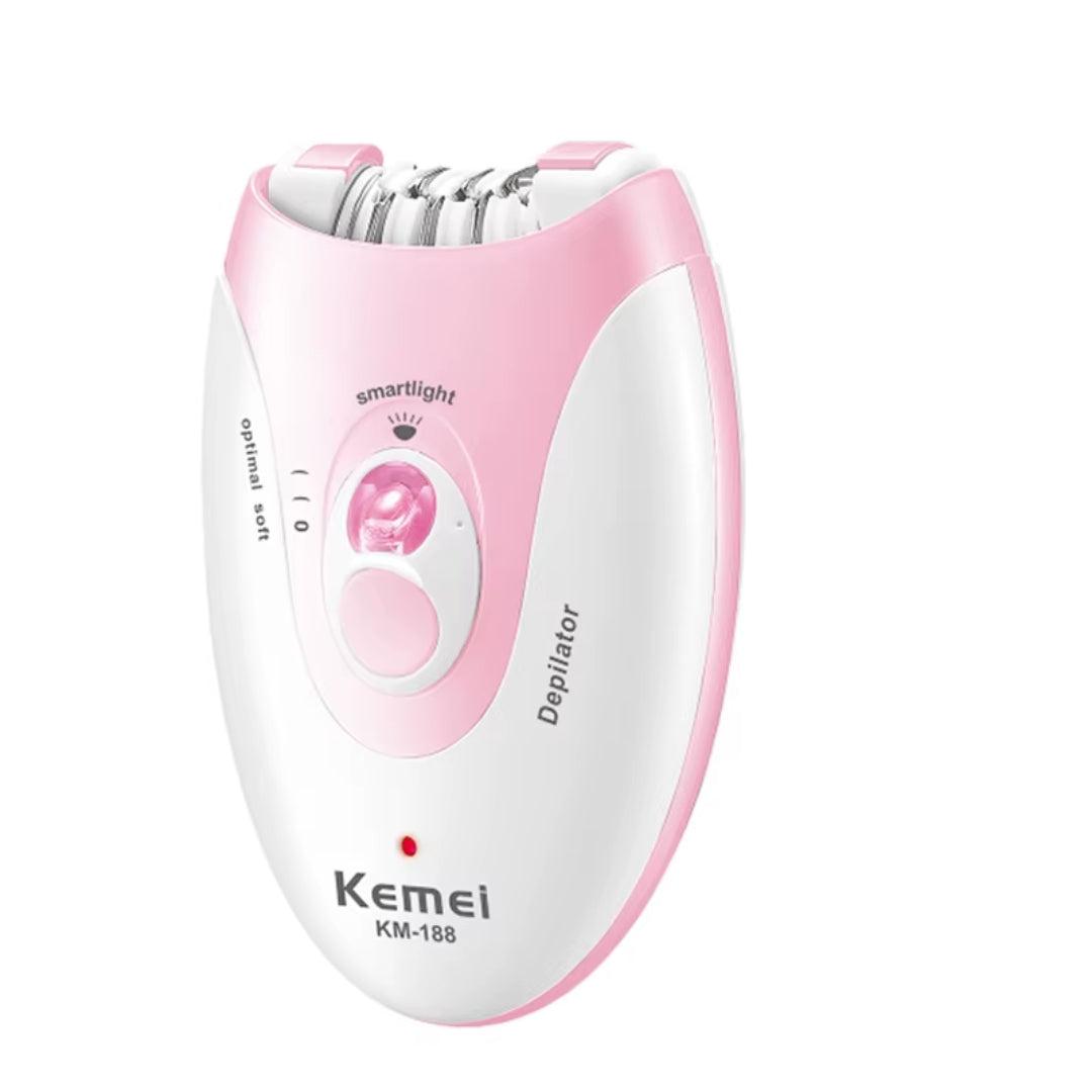 Kemei KM- 188 Épilateur électrique rechargeable pour femmes