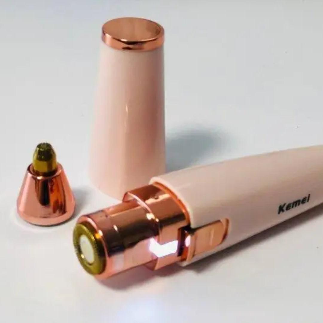 Kemei KM 6667 Épilateur 2 in 1 visage femme rechargeable Tondeuse visage facile à utiliser