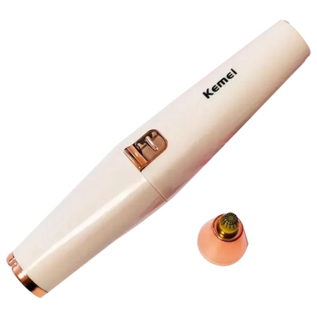 Kemei KM 6667 Épilateur 2 in 1 visage femme rechargeable Tondeuse visage facile à utiliser