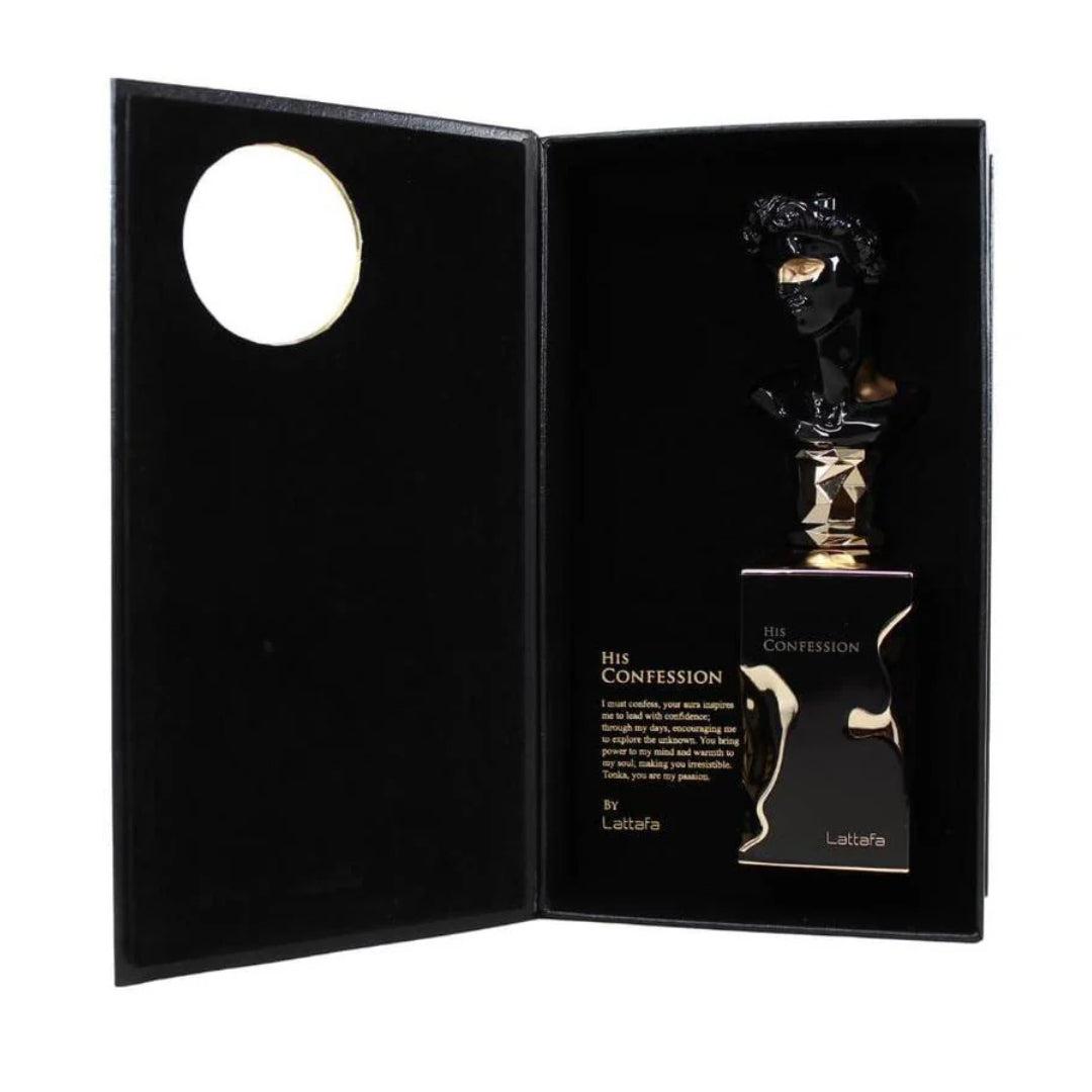 Lattafa HIS Confession Noir Eau de Parfum Pour Homme 100m