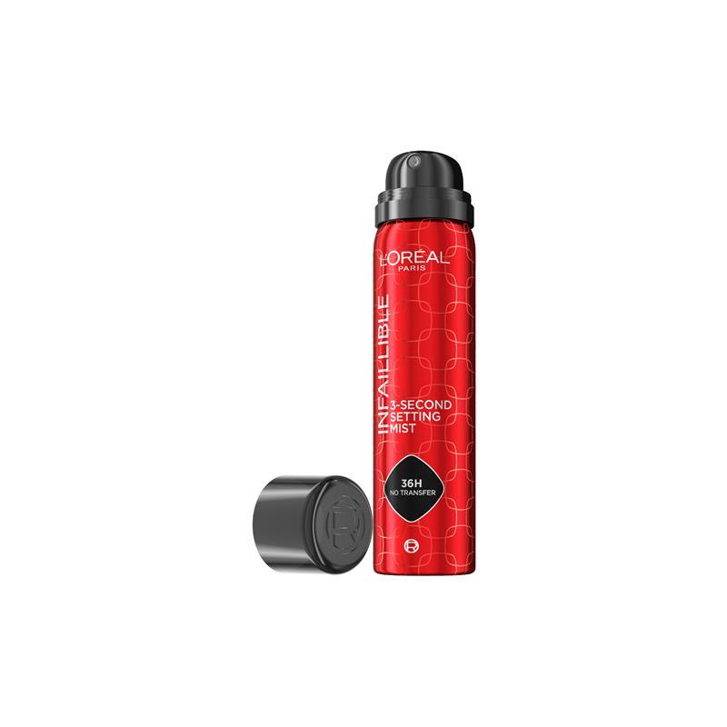 L'Oréal Paris Spray Fixateur de Maquillage 75 ml