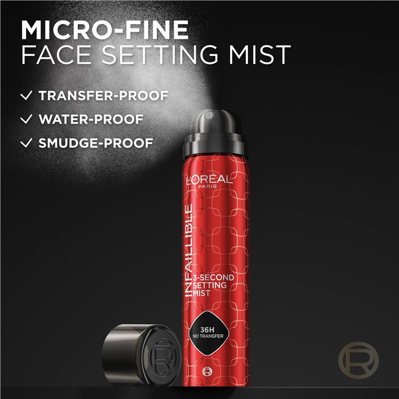 L'Oréal Paris Spray Fixateur de Maquillage 75 ml