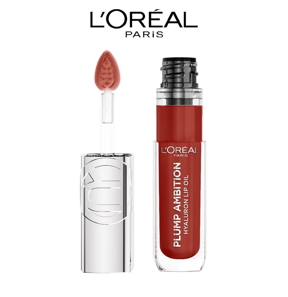 L'Oréal Paris LIP Oil Plump Ambition 485 Wine O'clock