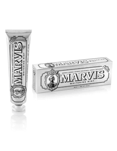 Marvis Grey Whitening Mint Toothpaste Dentifrice Blancheur 85 ml
