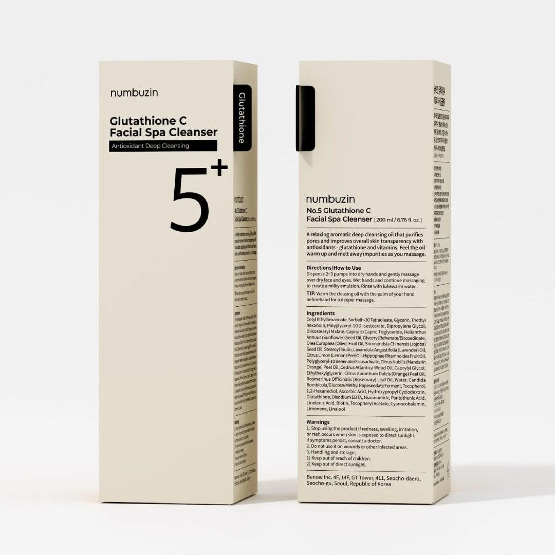 Numbuzin No.5 Glutathione C Facial Spa Cleanser 5+ 200 ML