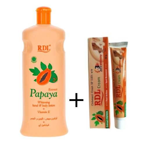RDL Papaya Extract Whitening Hand Body Lotion .