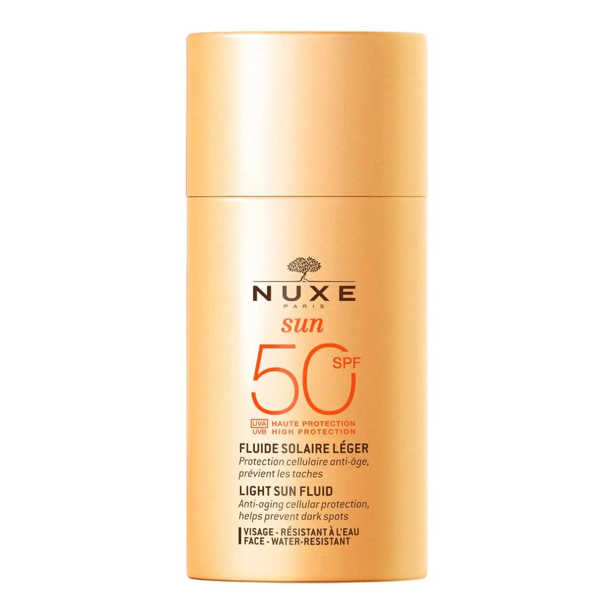 Nuxe Sun Fluide Léger Haute Protection SPF50 50ml
