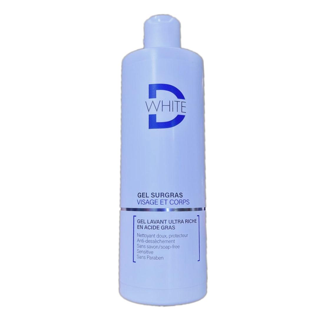 D-white gel surgras visage et corps 400ml