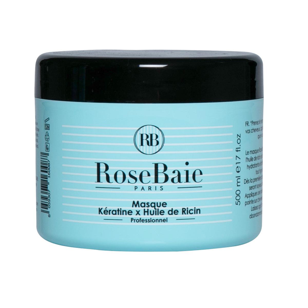 Rose Baie Masque À La Kératine Et À L'huile De Ricin