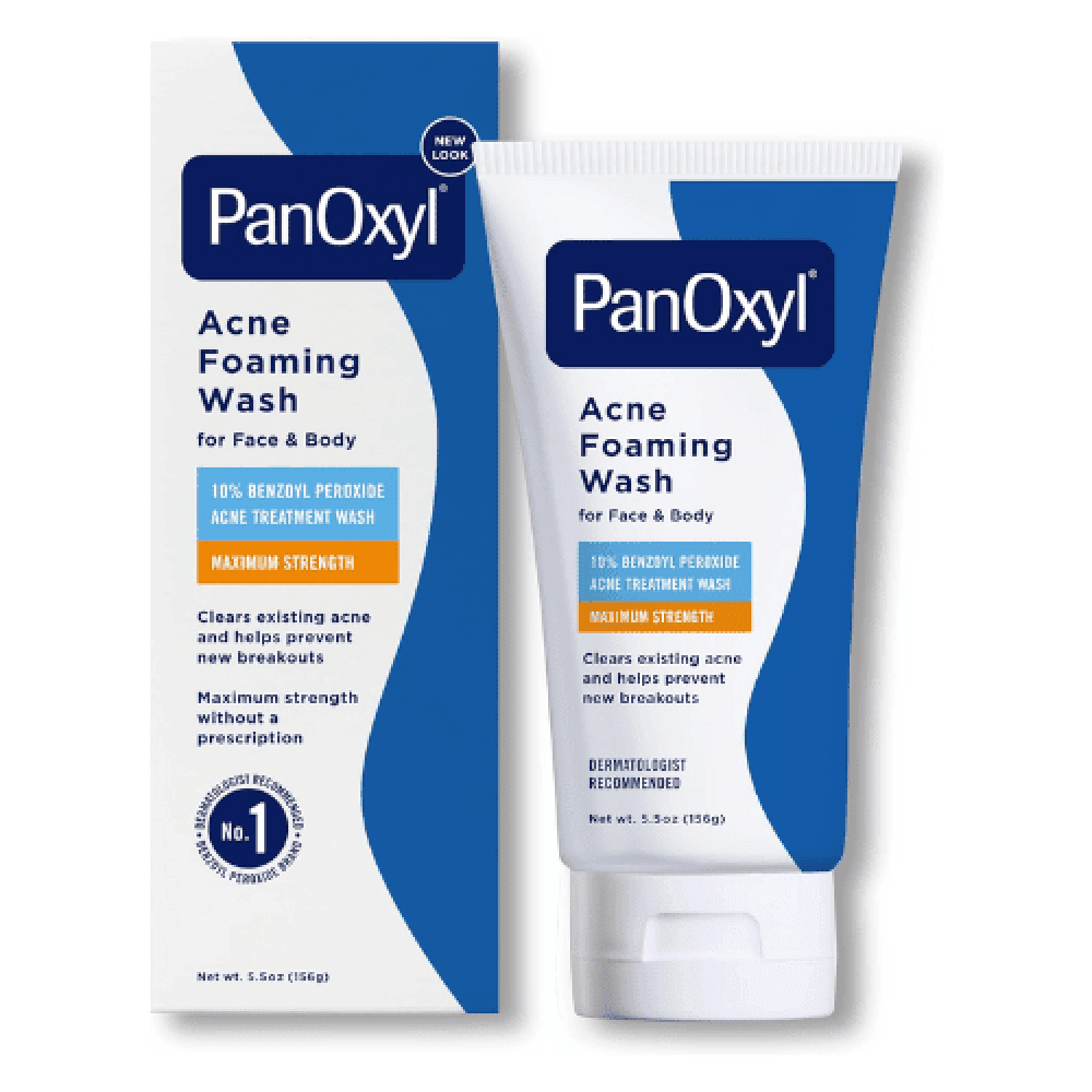 PanOxyl 10 % gel moussant anti-acné au peroxyde de benzoyle