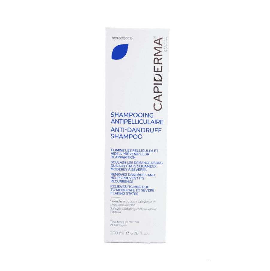Capiderma Shampooing Antipelliculaire Anti-Dandruff Shampoo 200ml