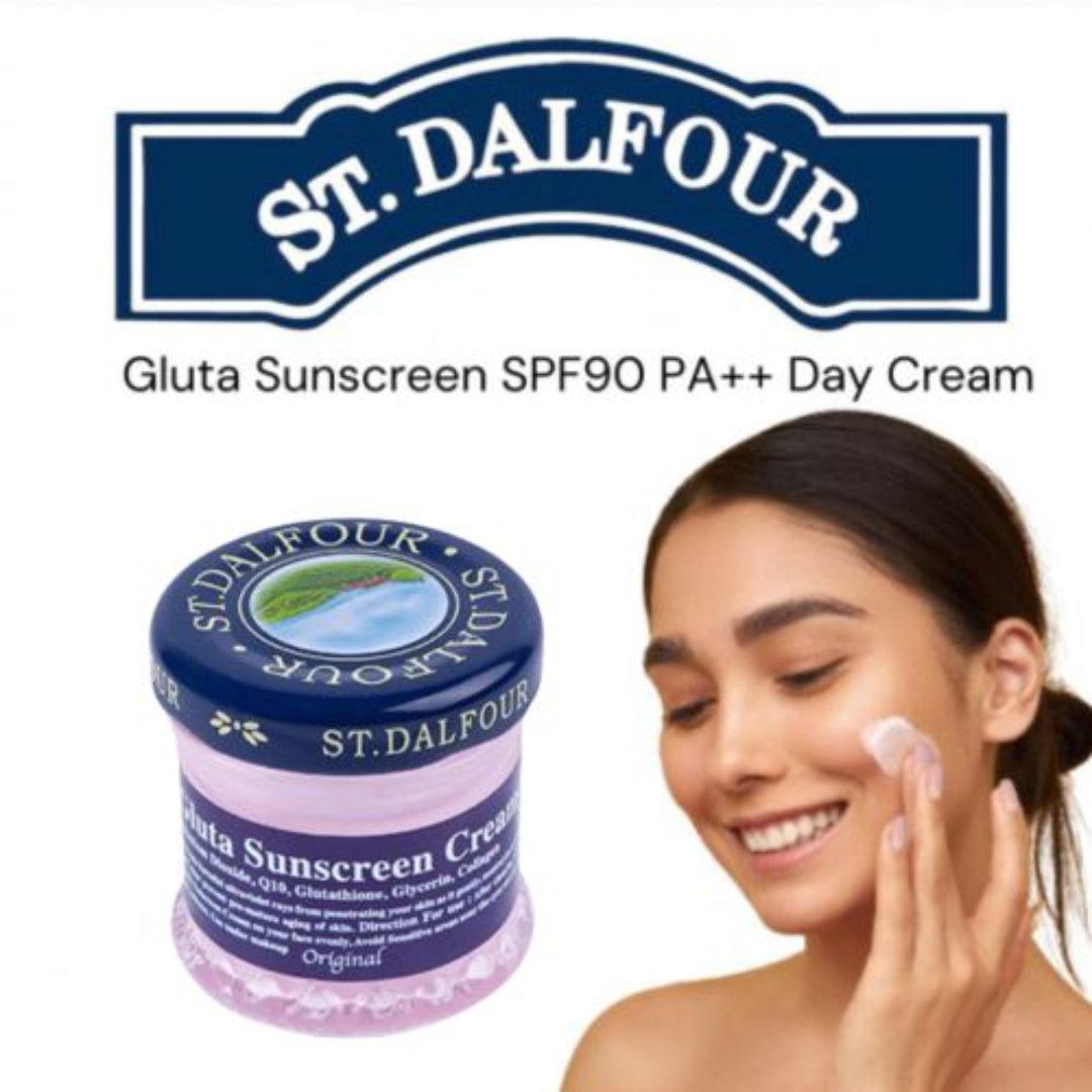 St Dalfour Gluta Sunblock Spf90 Pa++ Day Cream 50ml
