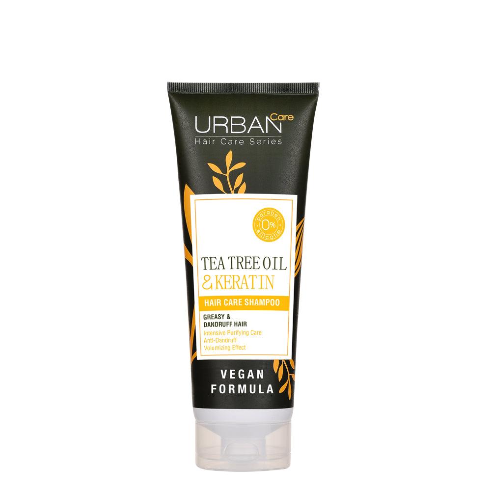 Urban Care Shampooing Antipelliculaire Purifiant Tea Tree & Keratine 250ml