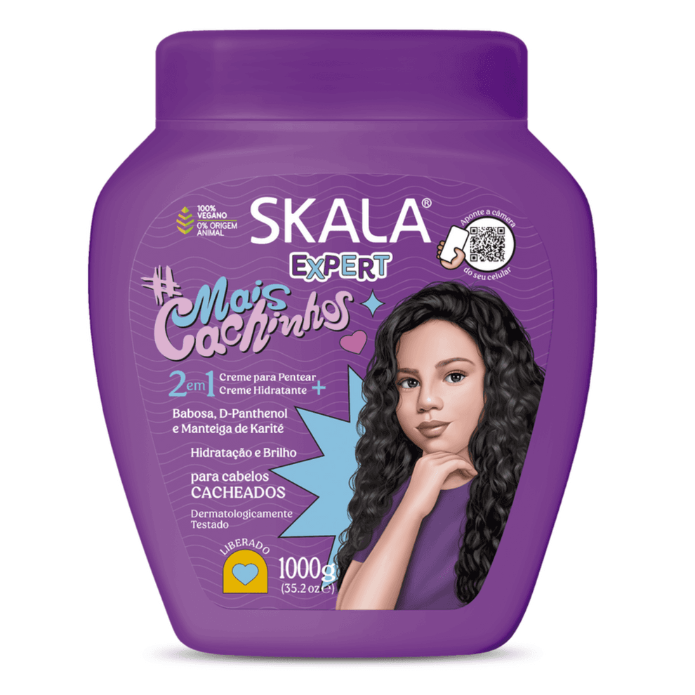 Skala Expert Crema de Peinar Mais Cachos 1kg