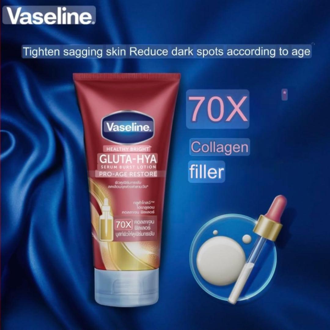 Vaseline Gluta-Hya Serum Burst Lotion Pro-Age Restore