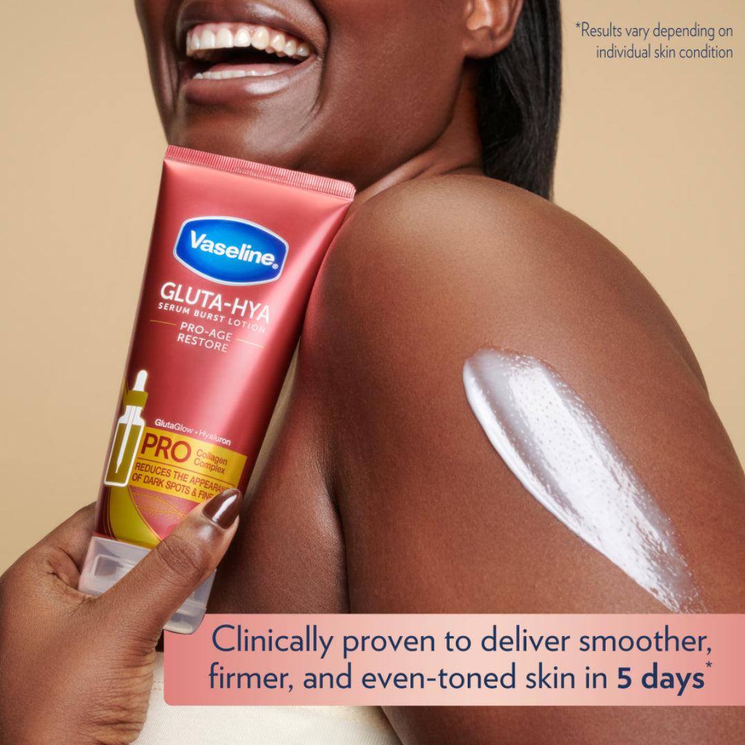 Vaseline Gluta-Hya Serum Burst Lotion Pro-Age Restore