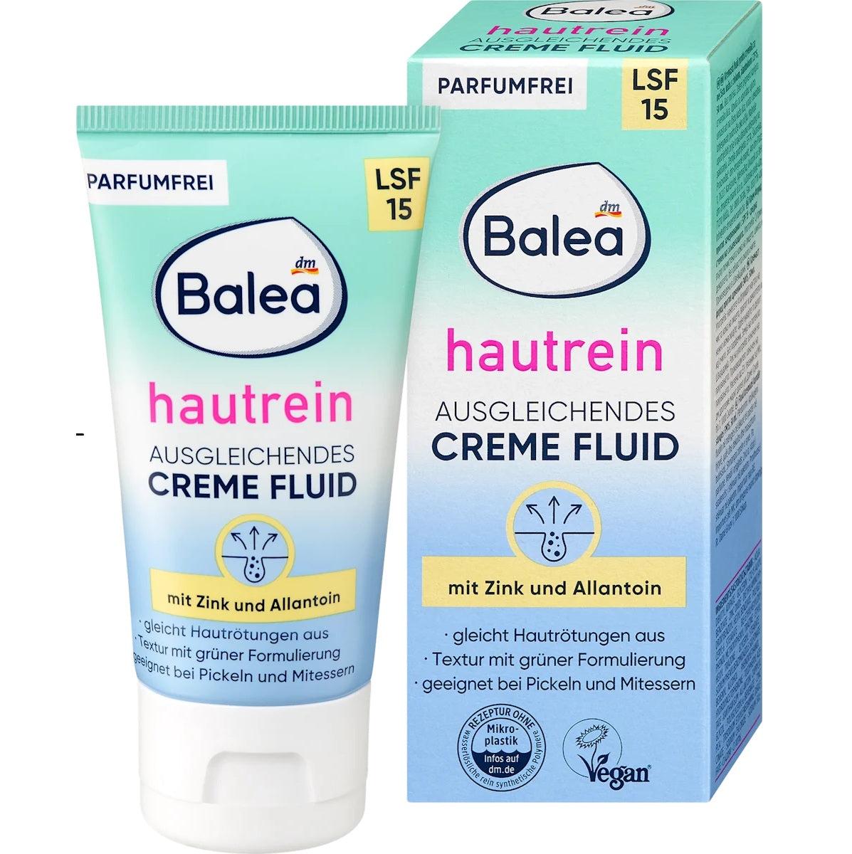 Balea Crème fluide équilibrante peau nette