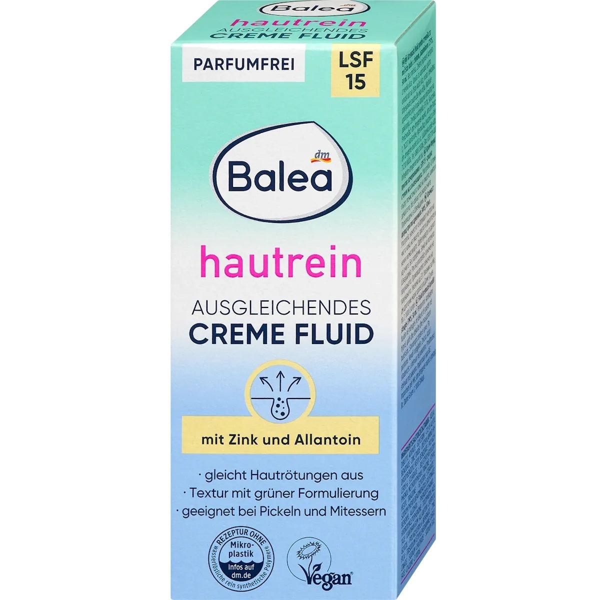 Balea Crème fluide équilibrante peau nette