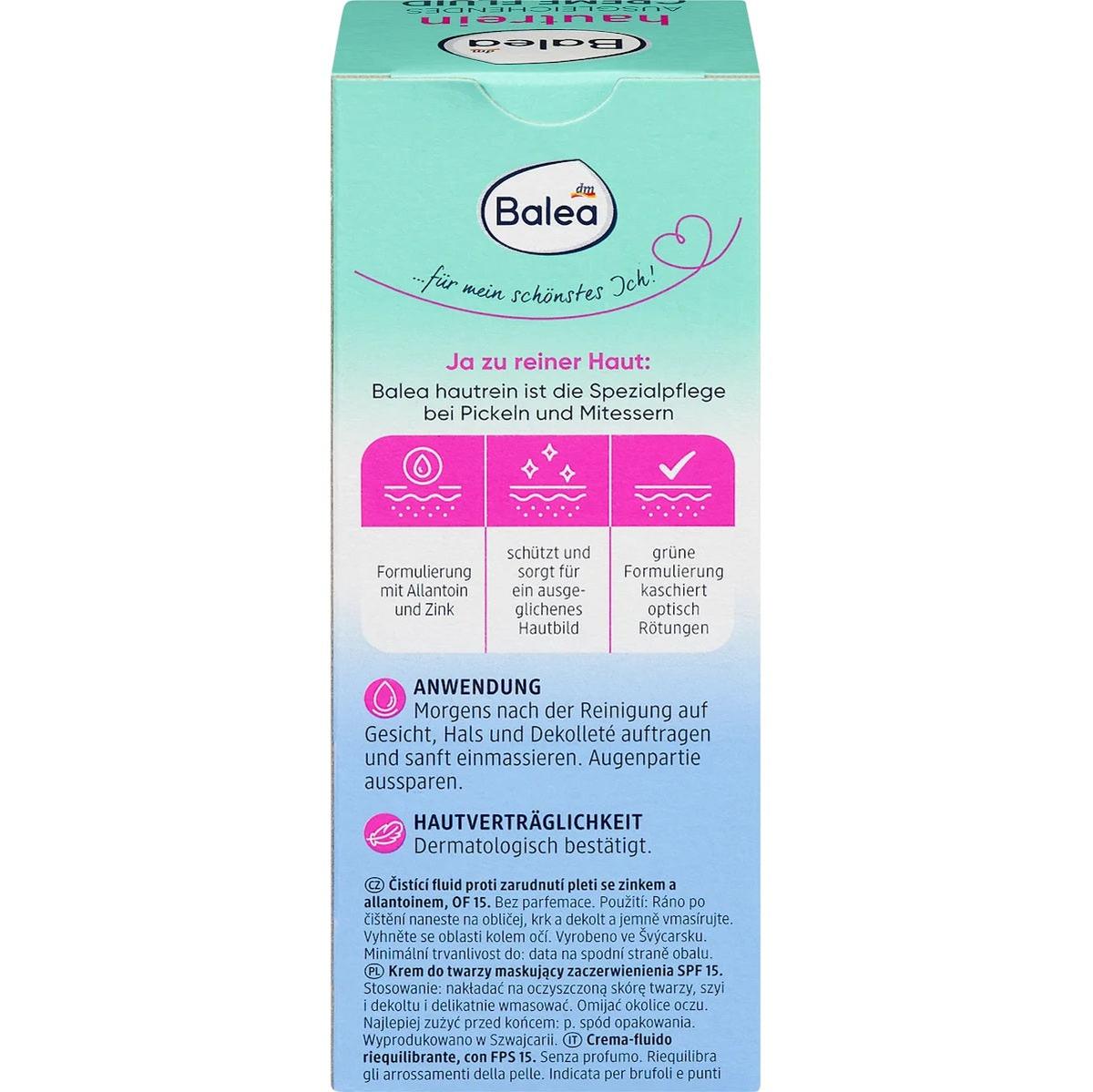 Balea Crème fluide équilibrante peau nette