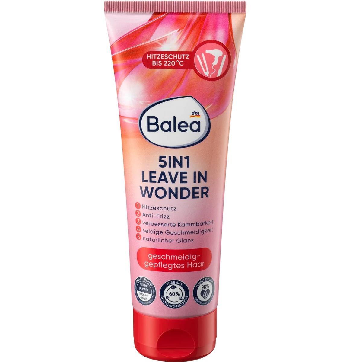 Balea 5in1 protéine et de la kératine pour les cheuveux, protection contre chaleure, 125 ml