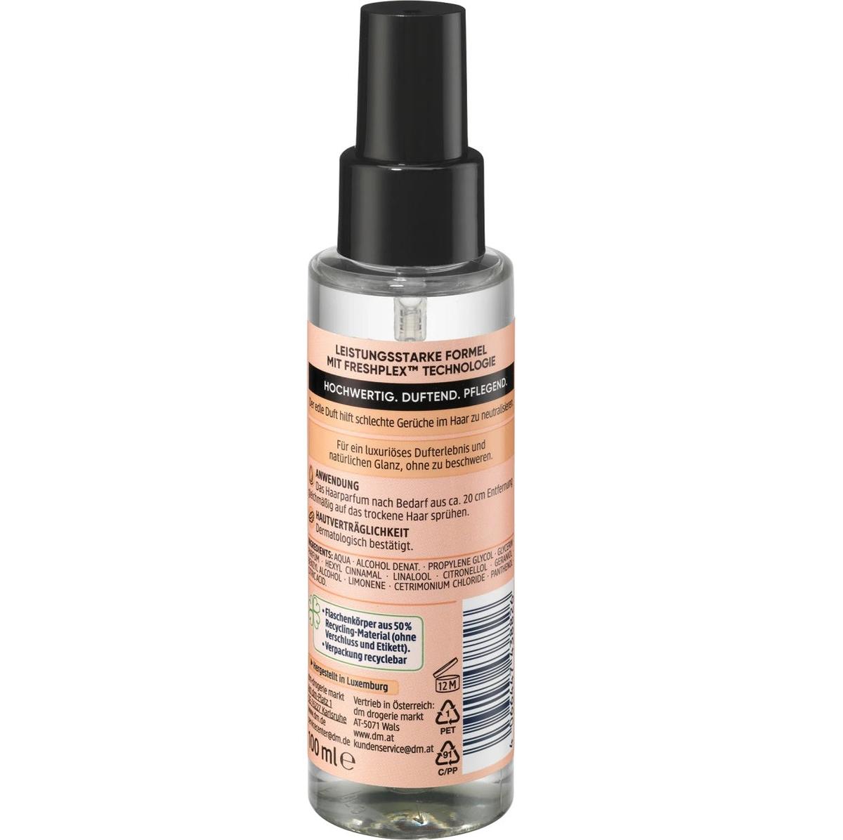 Balea Parfum pour les cheveux Pure Liberty, 100 ml