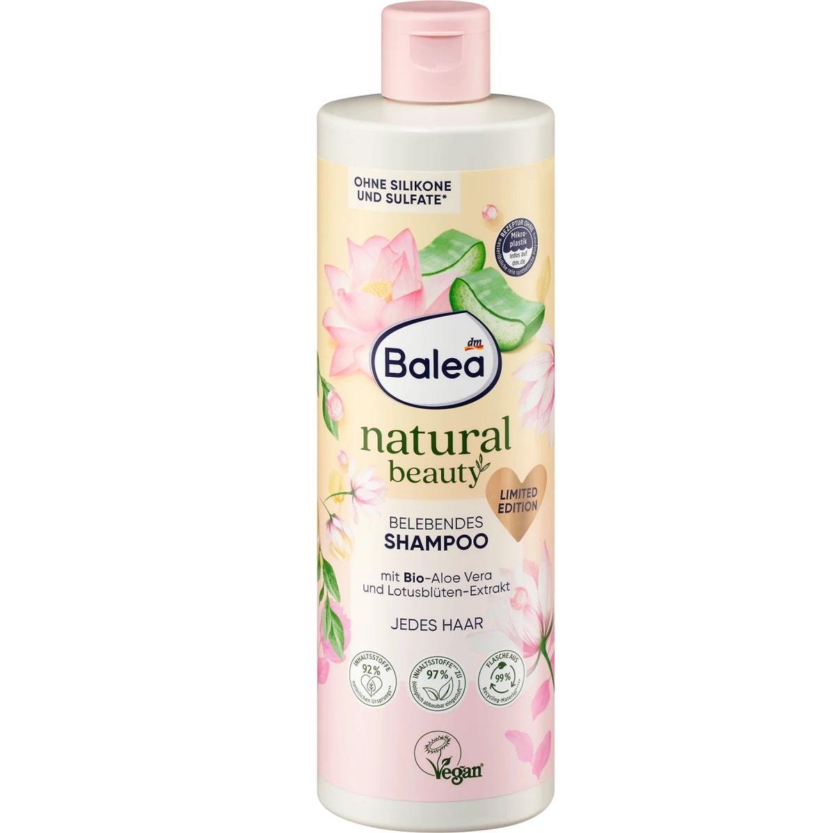 Balea Shampooing Natural Beauty tonifiant