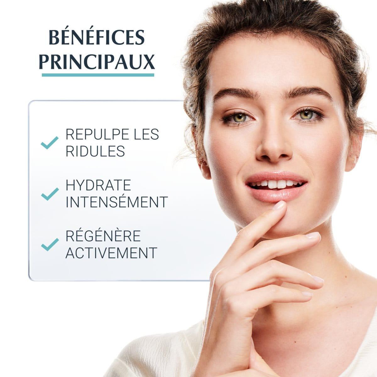Eucerin Hyaluron-Filler + 3x Effect Soin de Nuit Booster D'hydratation