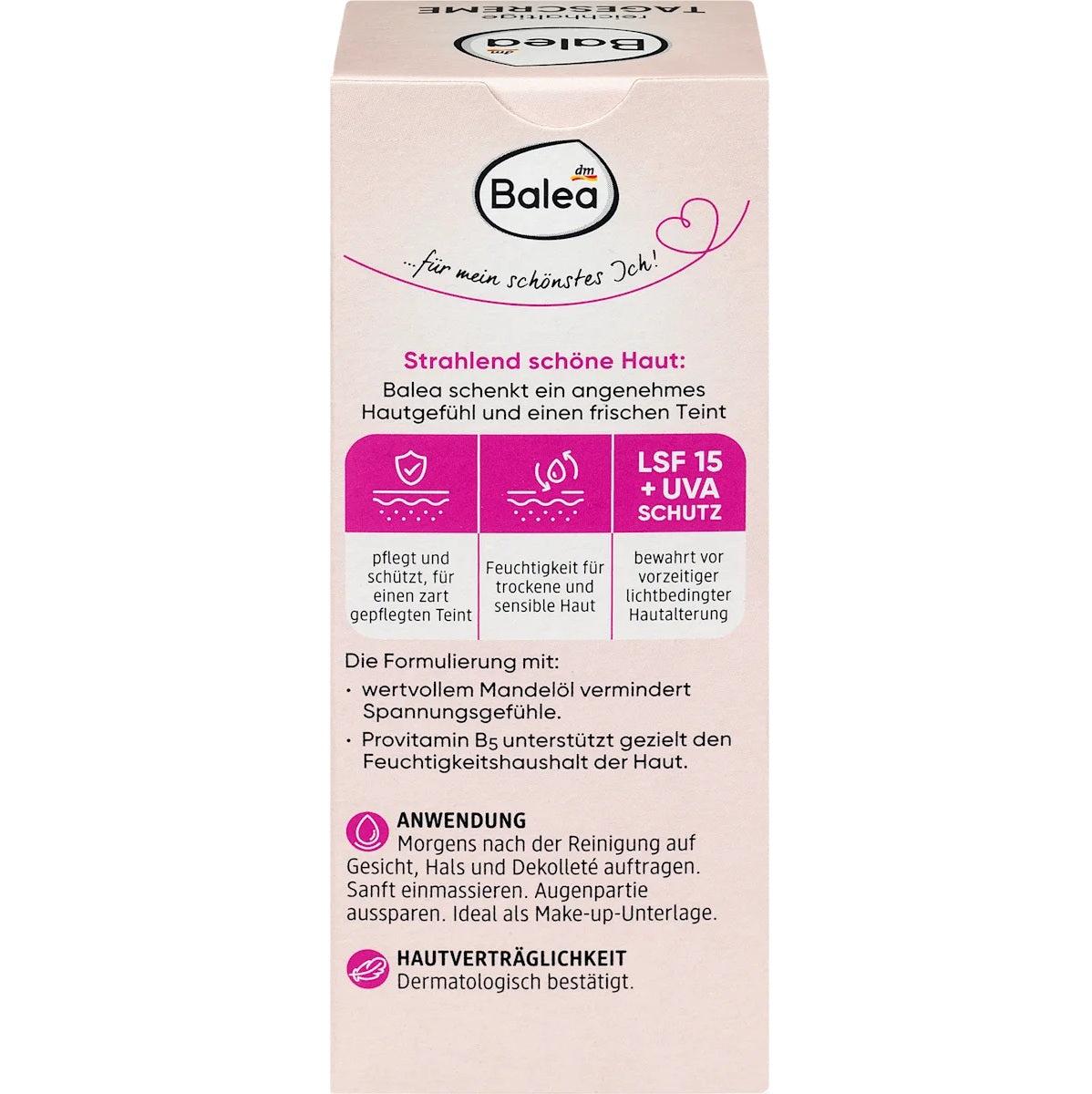 Balea Crème visage du jour SPF 15