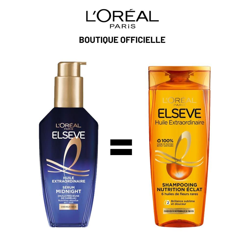 L'Oréal Paris elseve extra midnight serum 100ml = shampooing offert