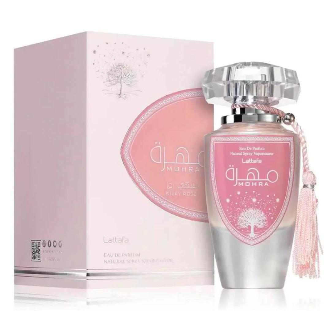 Lattafa Mohra Silky Rose Eau de Parfum Pour Femmes 100ml
