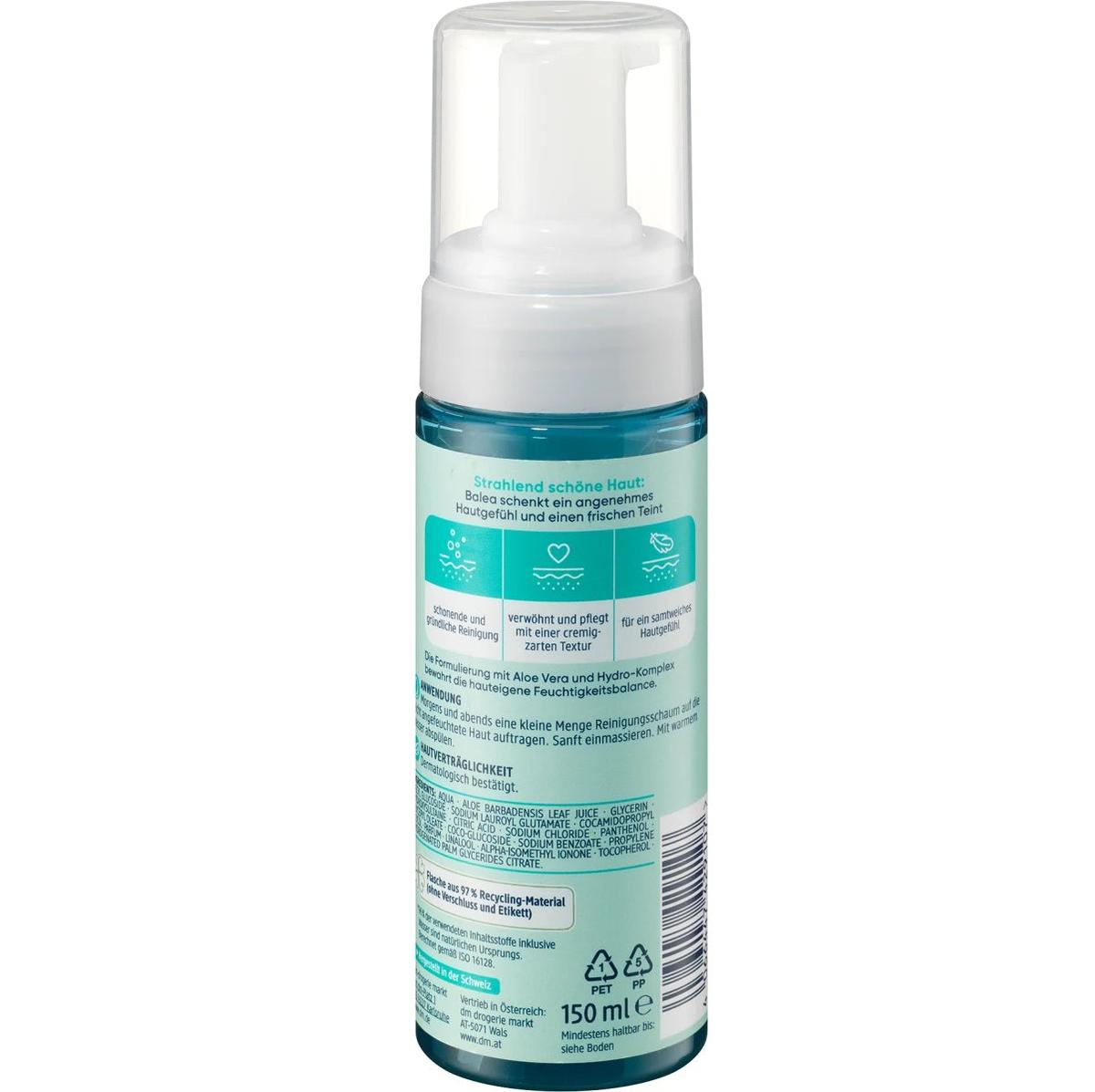 Balea Mousse nettoyante douce