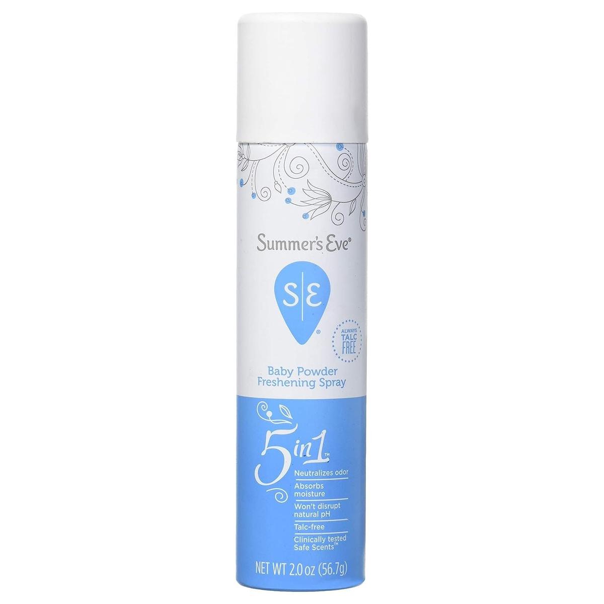 Summer’s Eve Spray Doux Quotidien Poudre de Bébé