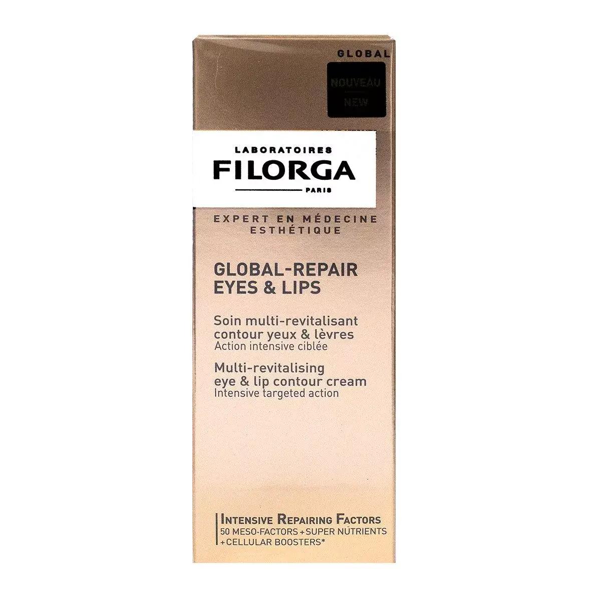 Filorga GLOBAL-REPAIR EYES ET LIPS SOIN MULTI-REVITALISANT 15ML