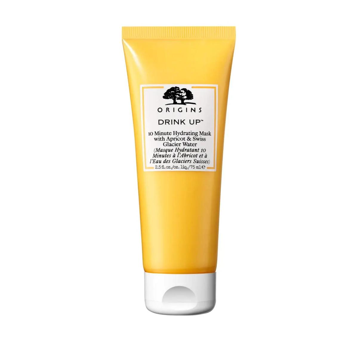 ORIGINS DRINK UP MASQUE HYDRATANT 10 MINUTES A L'ABRICOT ET A LEAU DES GLACIERS
