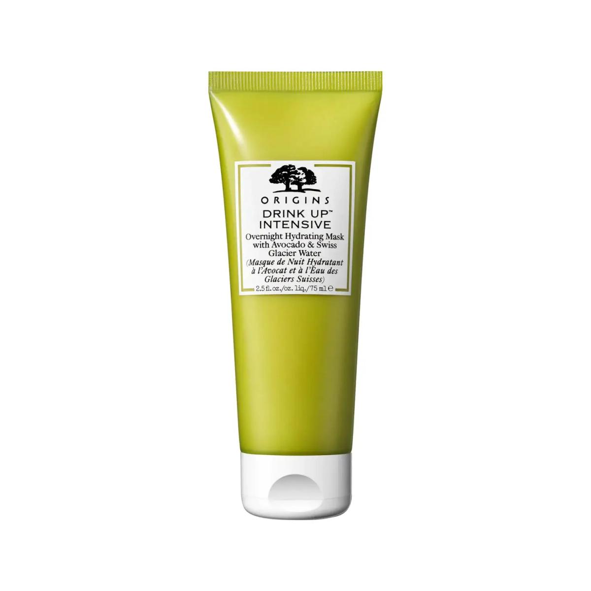 ORIGINS DRINK INTENSIVE MASQUE DE NUIT HYDRATANT A L'AVOCAT ET A L'EAU DES GLACIERS