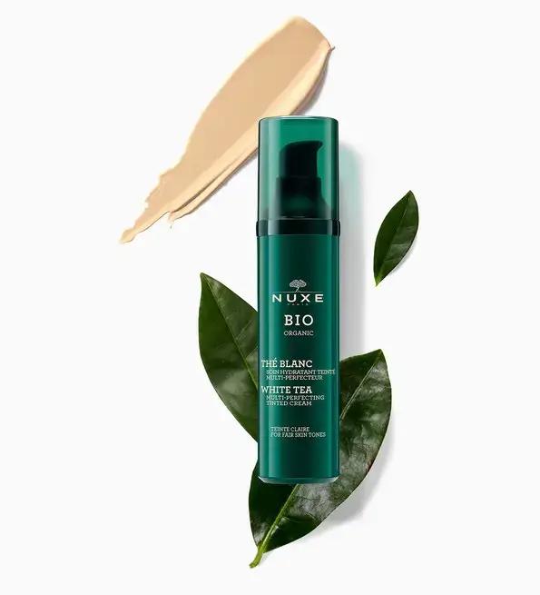 Nuxe BIO ORGANIC THÉ BLANC SOIN HYDRATANT MULTI PERFECTEUR TEINTE CLAIRE 50ML